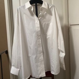 Foxcroft white blouse